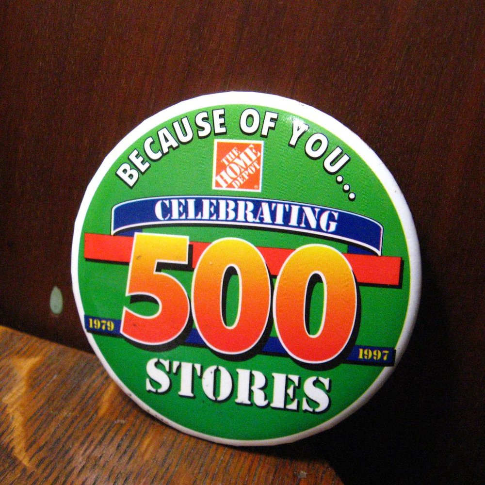 🛠 The Home Depot Vintage 1997 Lapel Pin